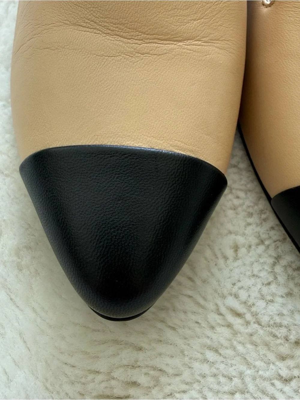 NEW!!! CHANEL women loafers black/beige size 36 EU Authentic Retail 900$